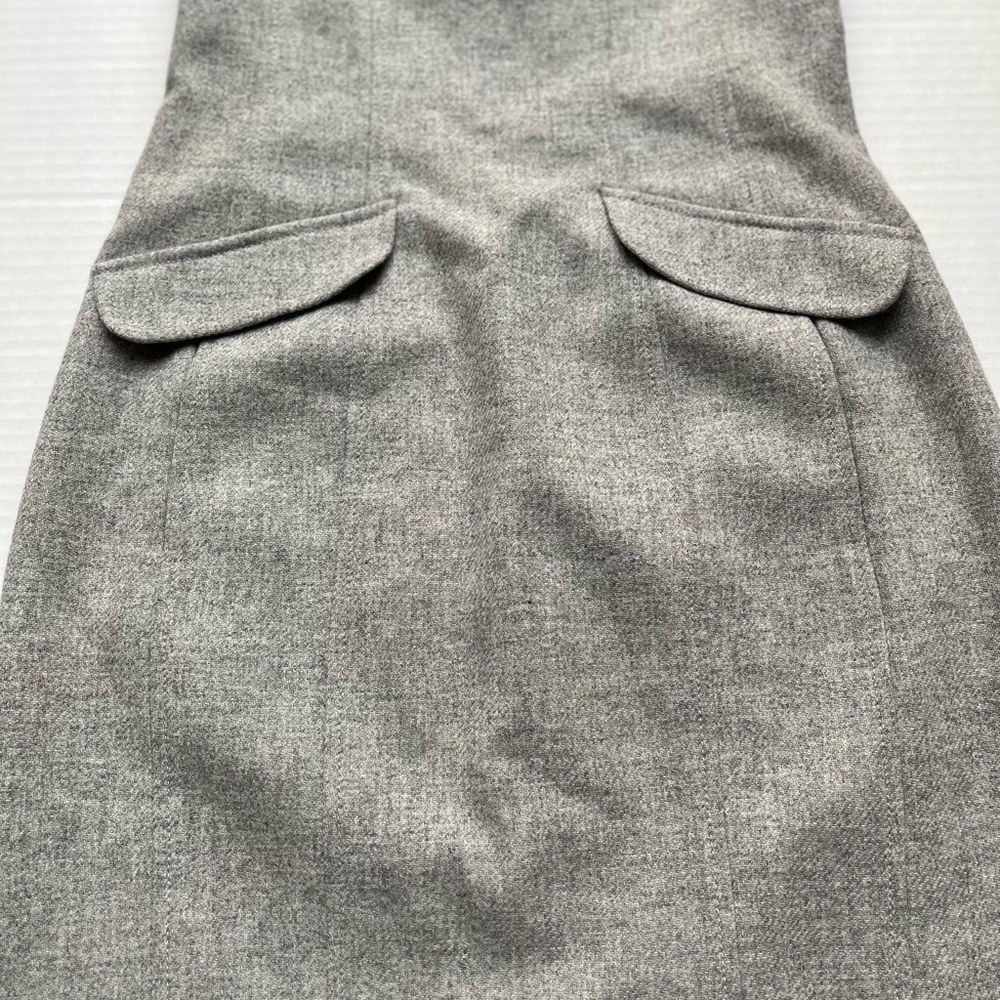 Susana Monaco grey lambswool dress - Picture 3 of 5